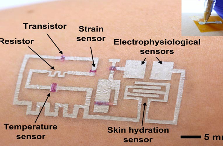 ‘Drawn-on-Skin’ Electronics