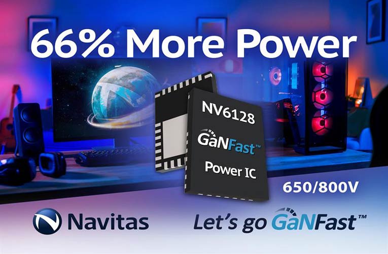 NV6128 GaNFast Power IC
