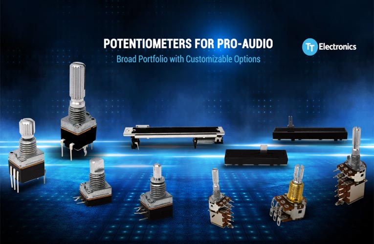 TT Electronics' Pro-Audio Potentiometers 