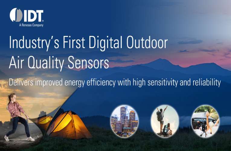 Digital Outdoor Air Quality Sensor Targeting Ozone and NOx Gases for High Volume Applications