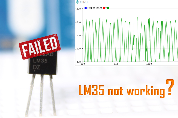 LM35 Not Working - Solution