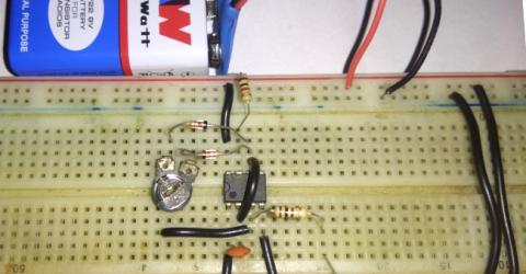 555 Timer PWM Generator Circuit