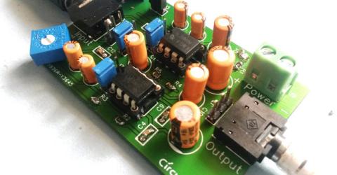 Headphone/Audio Amplifier Circuit on PCB using LM386
