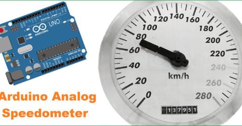 Arduino Based Analog Speedometer Using IR Sensor