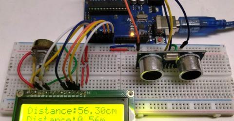 Distance Measurement using Arduino & Ultrasonic Sensor