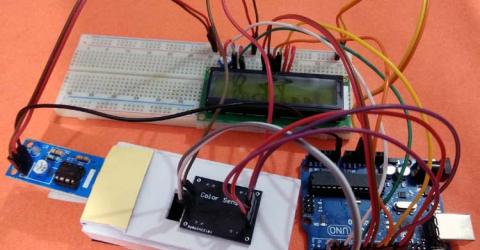 Arduino Currency Counter using IR and Color Sensor