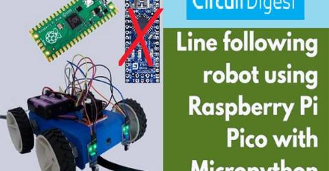 Line Following Robot using Raspberry Pi