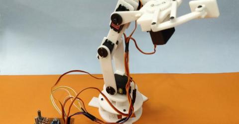 Record and Play 3D Printed Robotic Arm using Arduino