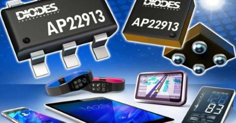 AP22913- Slew Rate Controlled 2A P-Channel MOSFET for high-side Load Switching