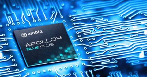 Apollo4 Blue Plus, which enables Bluetooth®️ Low Energy (BLE), graphics, and audio for always-connected IoT endpoints