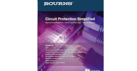 New eBook from Mouser and Bourns Delves  into Power and Data Circuit Protection