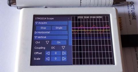 DIY 4 Channel Oscilloscope