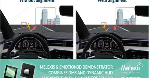 Melexis and emotion3D have joined forces to offer 3D ToF Demonstrator 