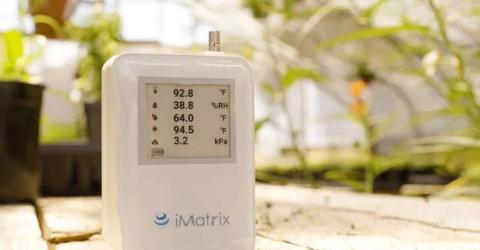 iMatrix Systems Temperature and Humidity Sensor Monitor