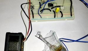 Simple Air Flow Detector Circuit