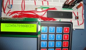 4x4 Matrix Keypad Interfacing with 8051 Microcontroller