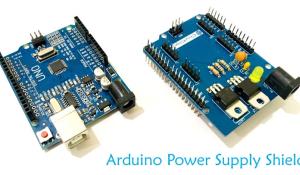 Arduino Power Supply Shield with 3.3v, 5v and 12v Output Options