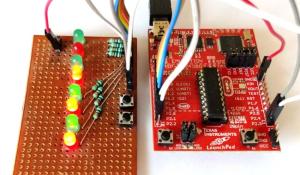 Blinking LED Sequence with MSP430G2: Using Digital Read/Write Pins