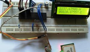 Interfacing GPS Module with PIC Microcontroller