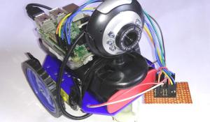 DIY IoT Based Raspberry Pi Surveillance Robotic Car