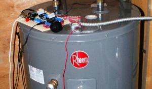 Raspberry Pi Hot Water Tank Leak Detector using SPI Modules
