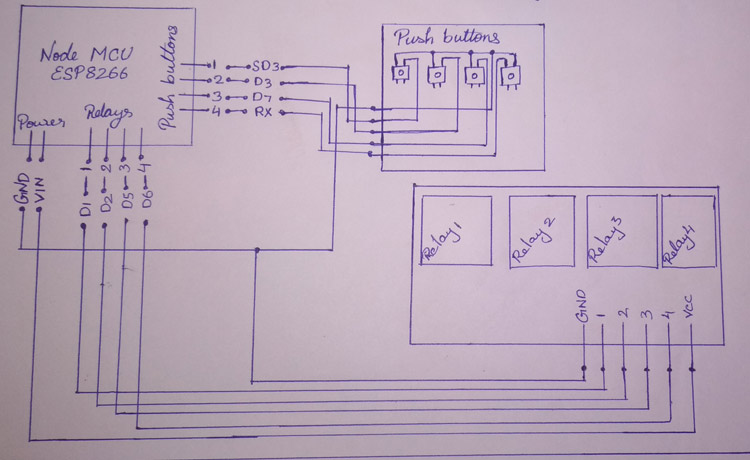 Home Automation Circuit Diagram