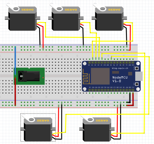 Robotic Arm Circuit