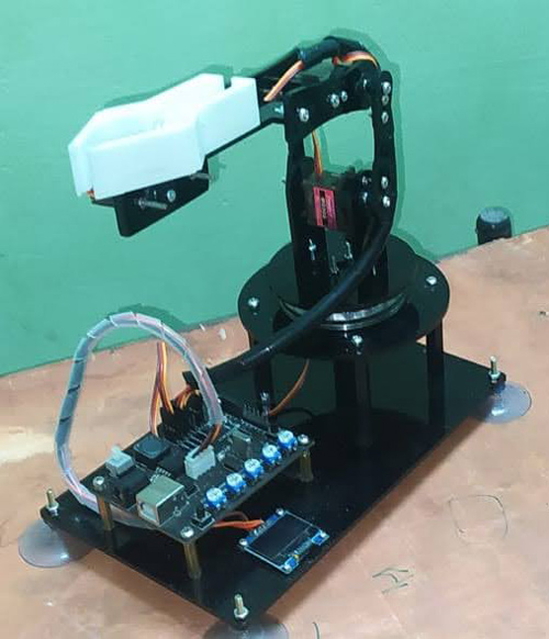 design and fabrication of robotic gripper by using compliant mechanism