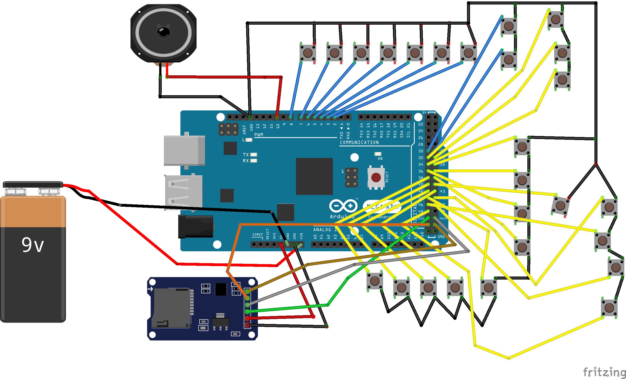 Keyboard Circuit Diagram