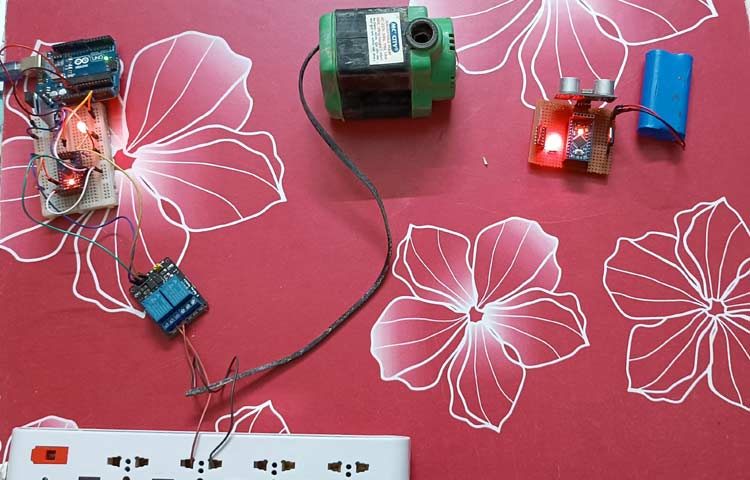 Arduino Water Level Controller