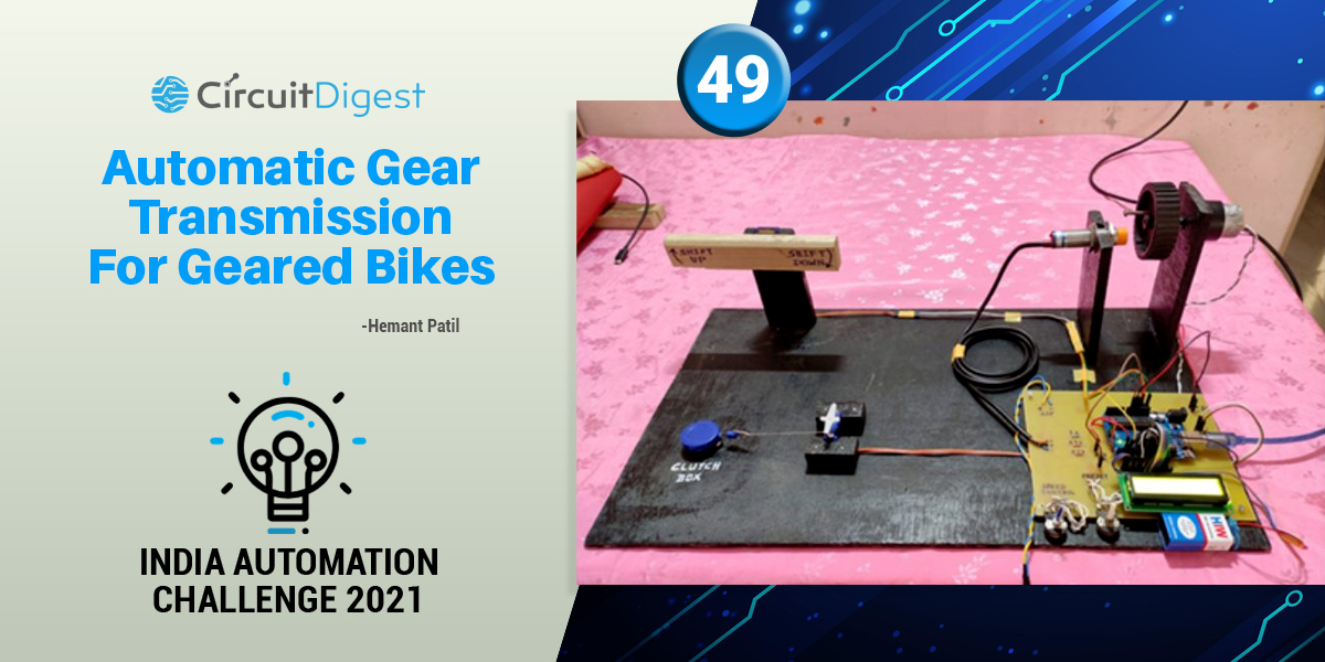 automatic gear transmission for geared bikes