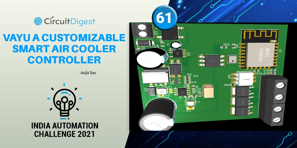 vayu a customizable smart air cooler controller