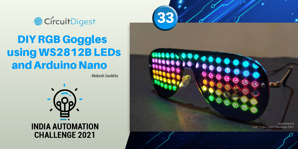 Arduino Goggles diy rgb goggles