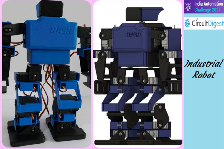 Industrial Robot based on Arduino Mega 2560 Pro Mini