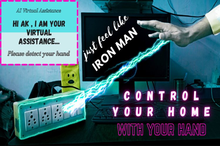 AI Automation Control your Home with your Hand Using AI Virtual Assistance