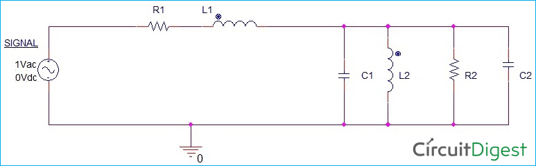 Circuit Diagram for Speaker with Equivalent RLC Circuit