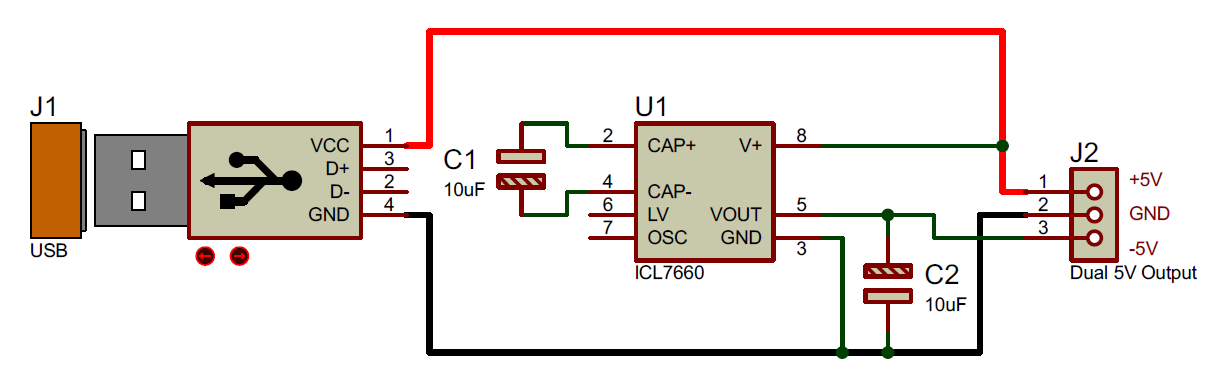 power supply circuit 5v