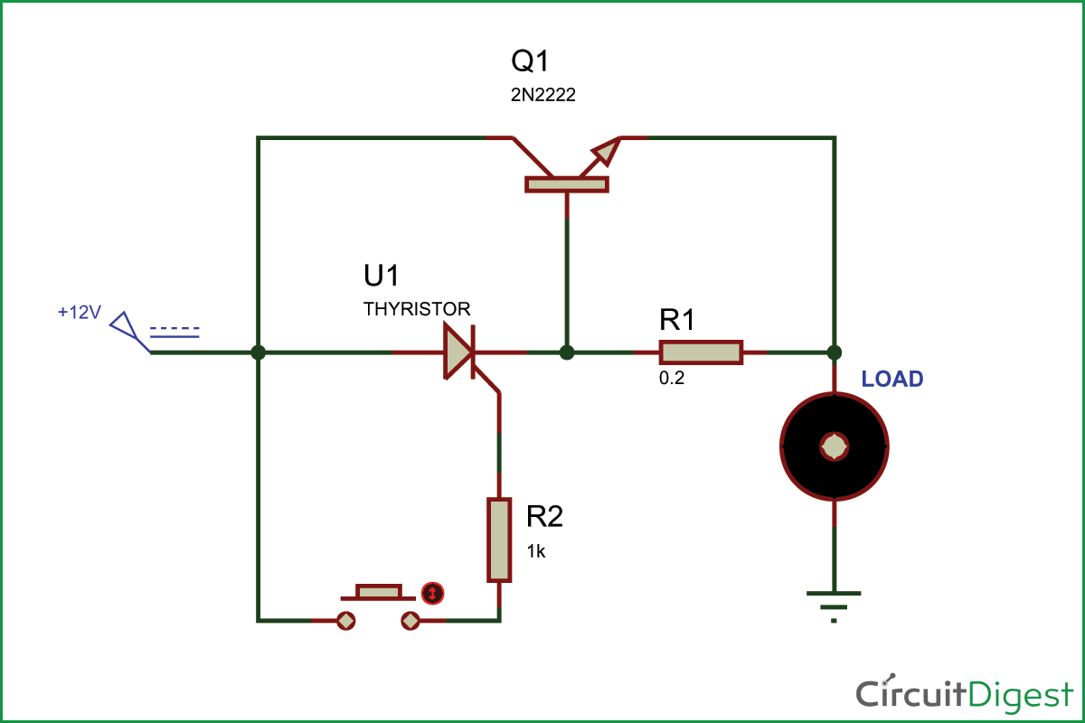 DC Electronic Fuse Circuit Construction & Working