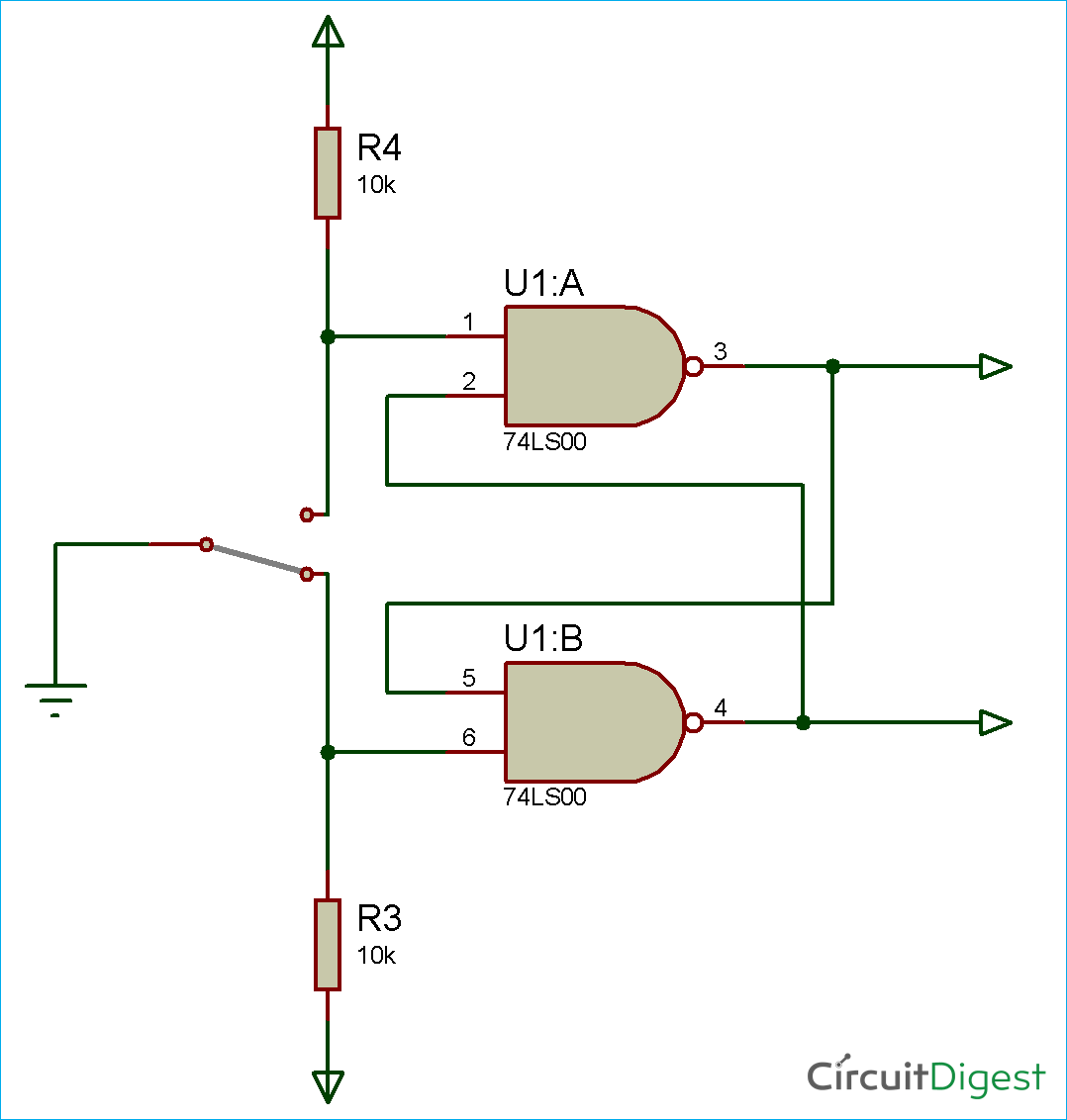 What is Switch Bouncing and How to prevent it using Switch Debounce Circuit