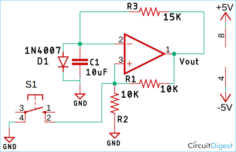 Monostable Multivibrator - The One-shot Monostable