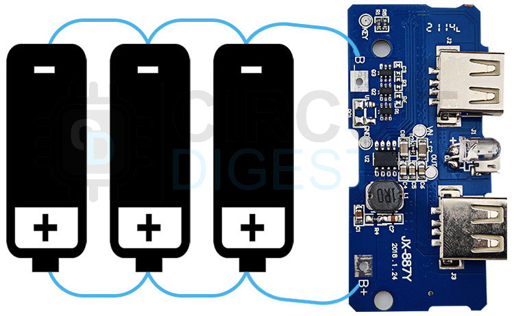 How to Make Mini 18650 Power Bank using Syringe 