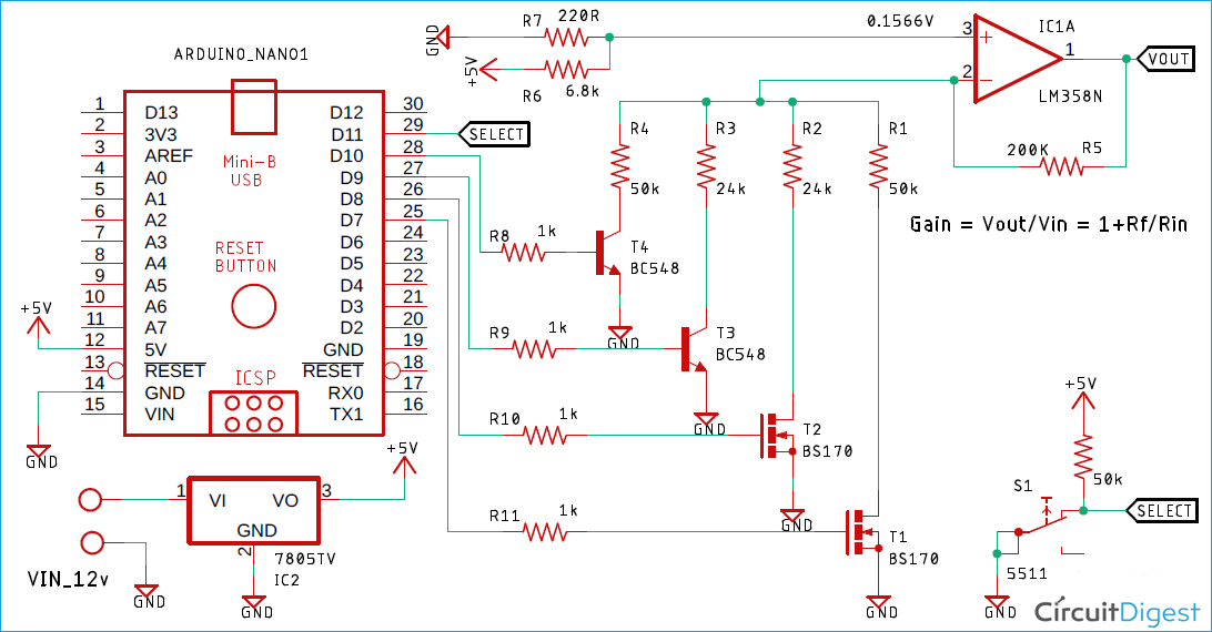 Programmable Load Board Circuit Diagram