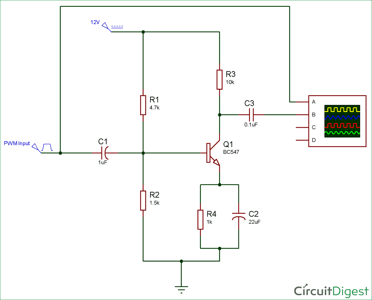 Schematic Diagram Of Transistor Amplifier