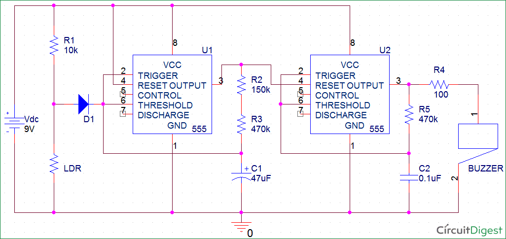 Refrigerator Wiring Diagram For Alarm With Wiring Diagram