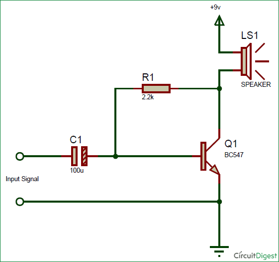 Simple Preamplifier Circuit Diagram