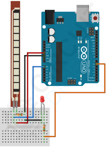 Arduino Flex Sensor Tutorial - How Flex Sensor Works and How to Use it with  Arduino