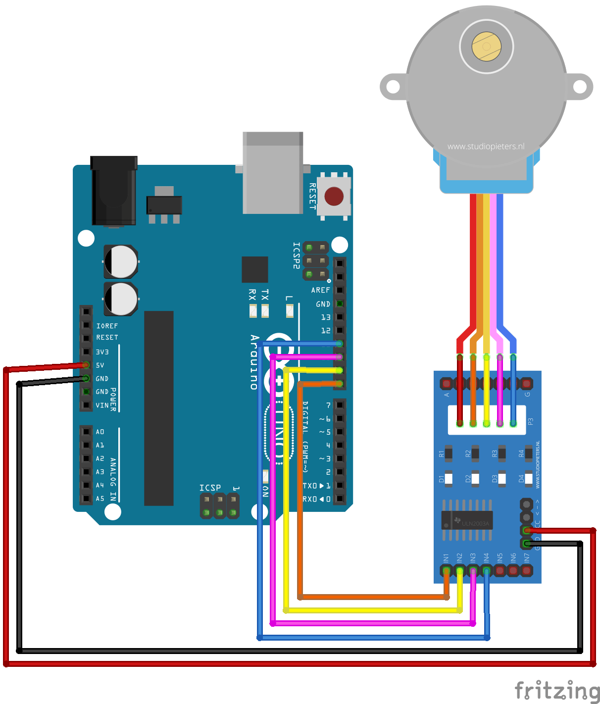 Arduino Stepper Motor Control Tutorial With Code And Circuit Diagram 