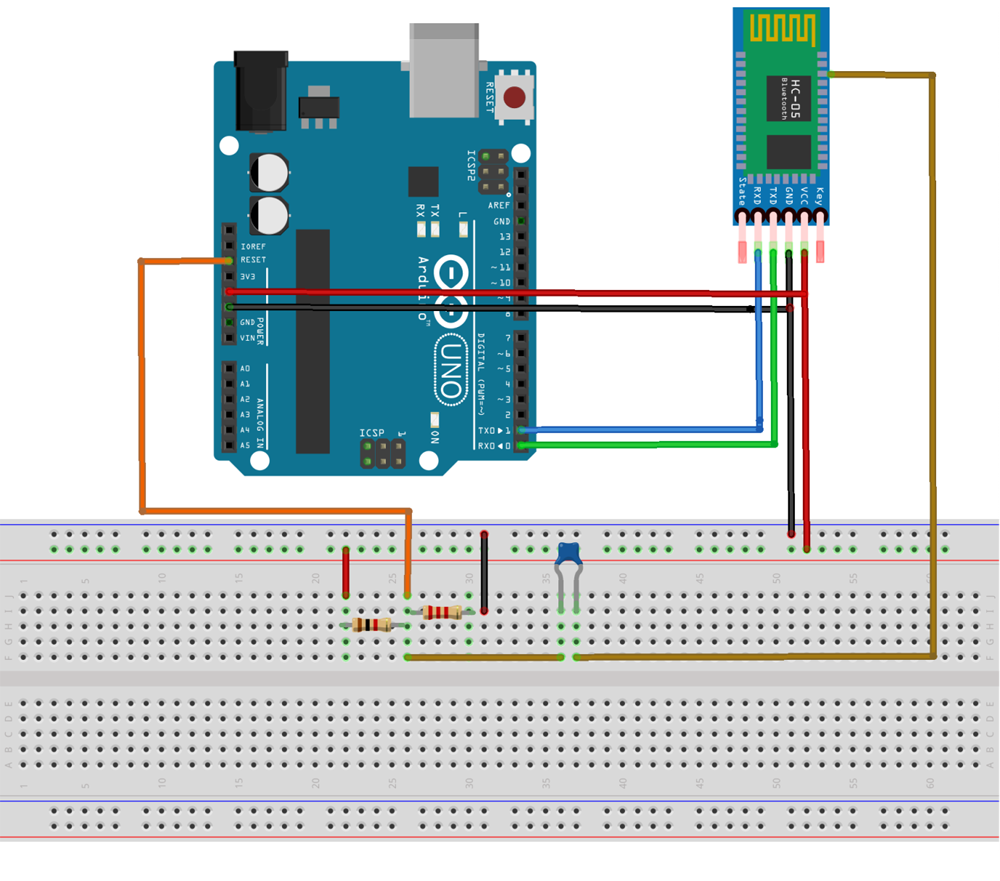 DIY Arduino Wireless Programming Shield using Bluetooth Module