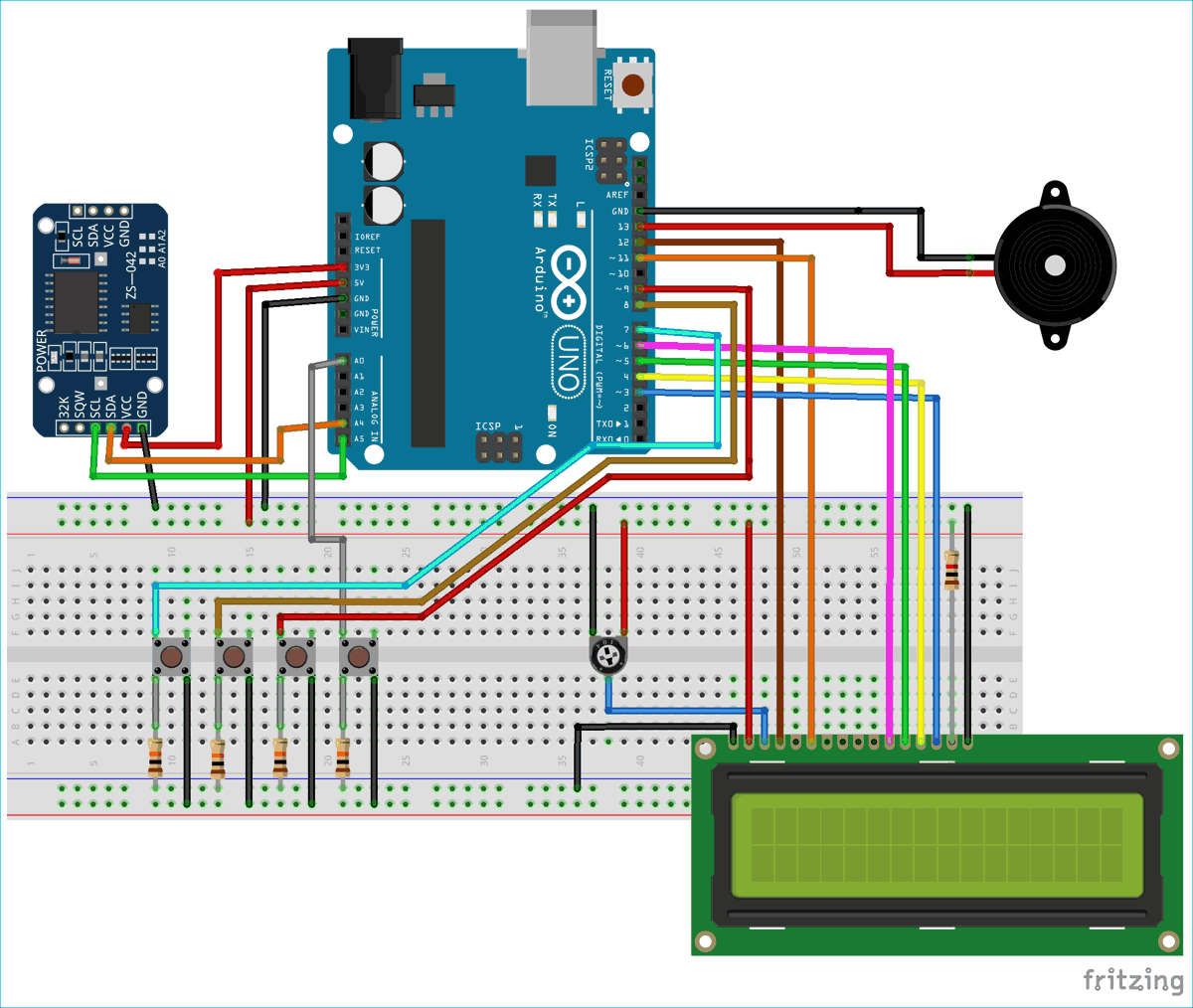 Simple Arduino Based Medicine Reminder Project