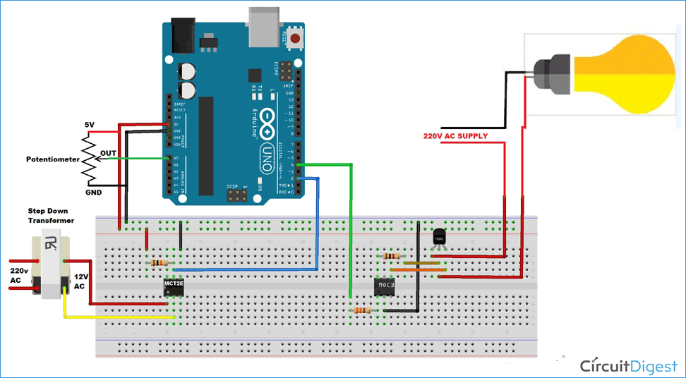 AC Light Dimmer Using Arduino And TRIAC | atelier-yuwa.ciao.jp